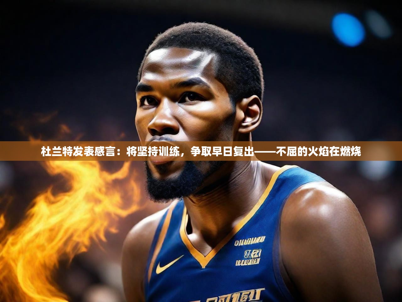 杜兰特发表感言：将坚持训练，争取早日复出——不屈的火焰在燃烧