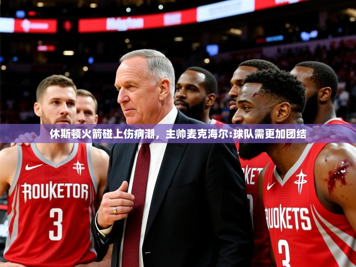 休斯顿火箭碰上伤病潮，主帅麦克海尔:球队需更加团结