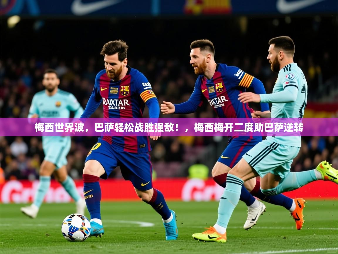 梅西世界波，巴萨轻松战胜强敌！，梅西梅开二度助巴萨逆转