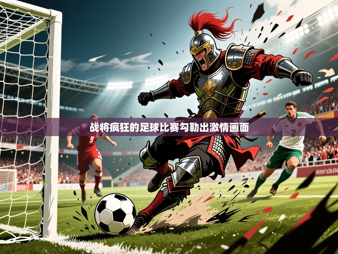 战将疯狂的足球比赛勾勒出激情画面