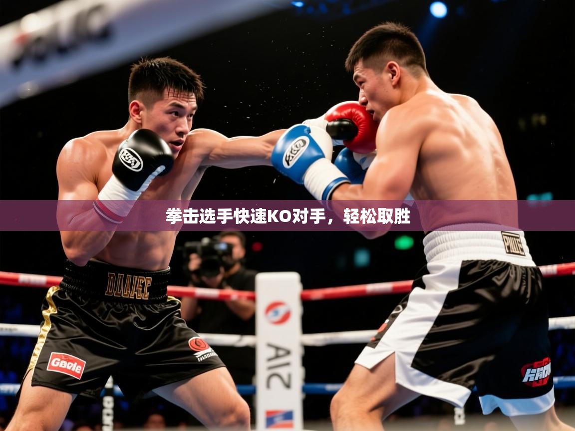 拳击选手快速KO对手，轻松取胜